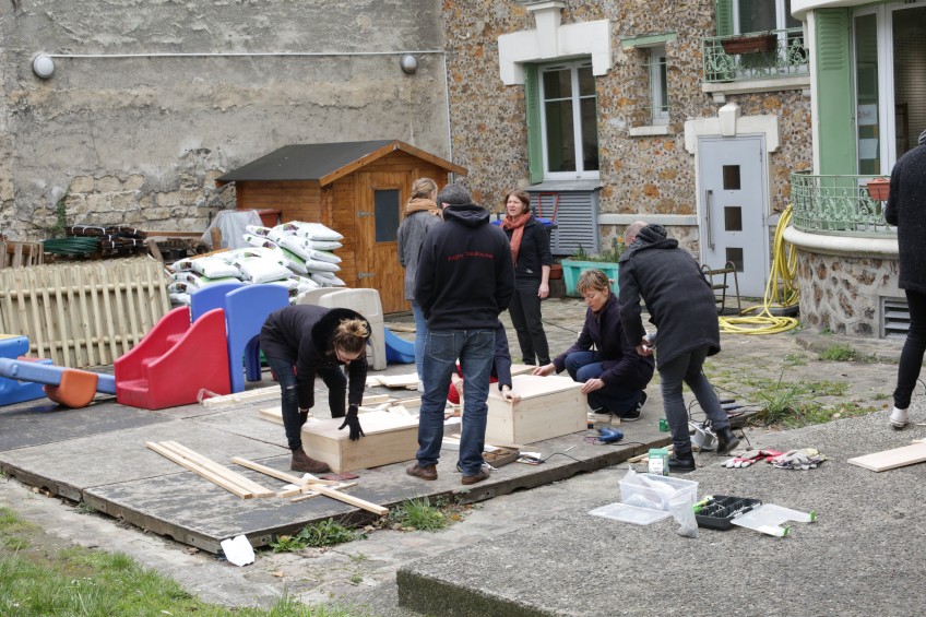 Début de chantier pour le Café